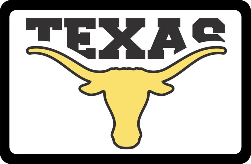 Texas Longhorn (Color) - Trailer Hitch Cover